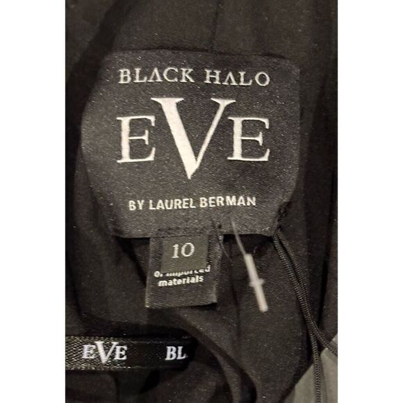 BLACK HALO DOLAN GOWN | 253947 in Sapphire Glow NWT Size 10 - Picture 9 of 10